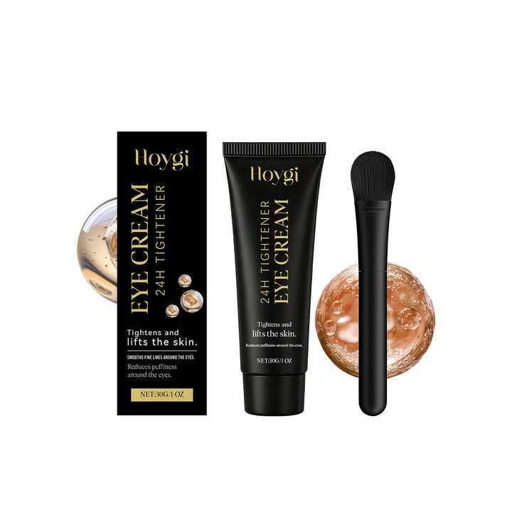 Azonnali szemfeszesítő, Ideiglenes feszesítő, Csökkenti a szem alatti táskákat, ráncokat, puffadtságot és sötét karikákat 3 perc alatt, Öregedésgátló, feszesítő és hidratáló hármas hatás