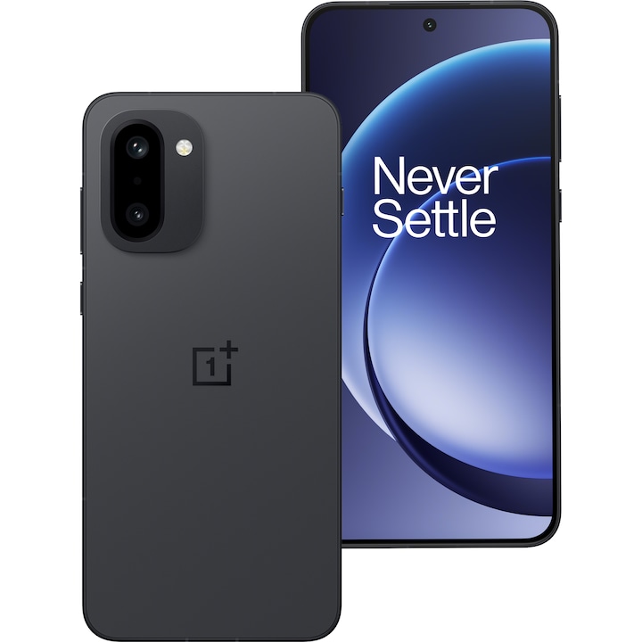 Telefon OnePlus 15R, Dual SIM, 12GB RAM, 512GB, 5G, Charcoal Black