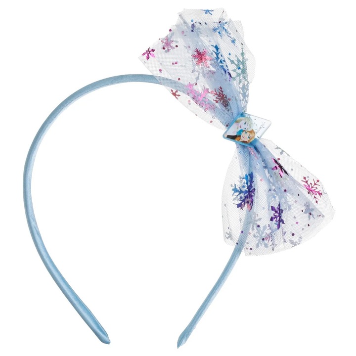 Coronita Par Subtire Ciel cu Model Frozen Fundita & Fulgi din Folie pentru Copii