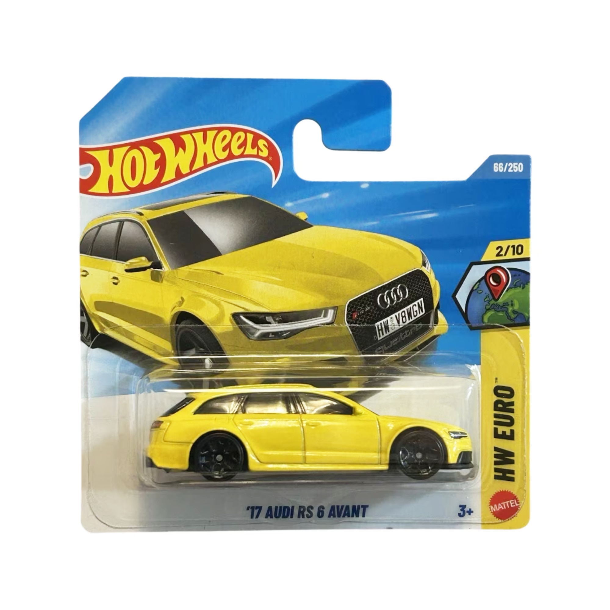 Masinuta metalica Hot Wheels Premium, '17 Audi RS6 Avant Forza
