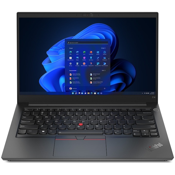 Laptop Lenovo ThinkPad E14 G4, i3-1215U, 8GB, 256GB SSD