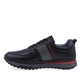 Pantofi barbati casual, Goretti, piele naturala, negru, 42 EU