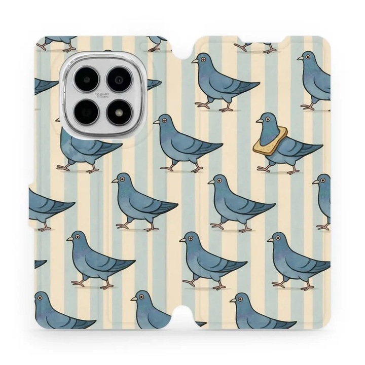 Калъф флип Mobiwear за Xiaomi Redmi Note 15 4G, елегантен дизайн, устойчив на удари и надрасквания, многоцветен