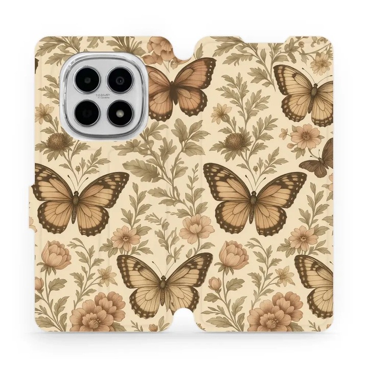 Калъф с капак Mobiwear за Xiaomi Redmi Note 15 4G, устойчив на удари и надраскване, многоцветен, елегантен