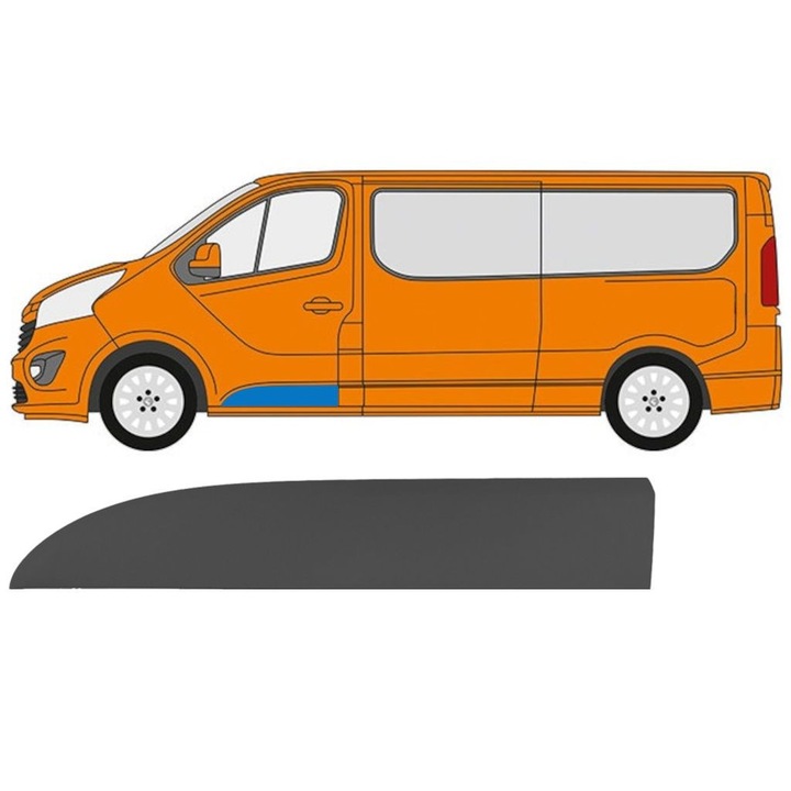 Bandou Usa Fata Pentru Renault Trafic 2014- / Stanga