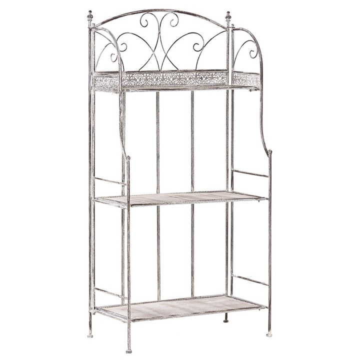 Polcrendszer Villadose Fém 60 cm 30 cm Szürke