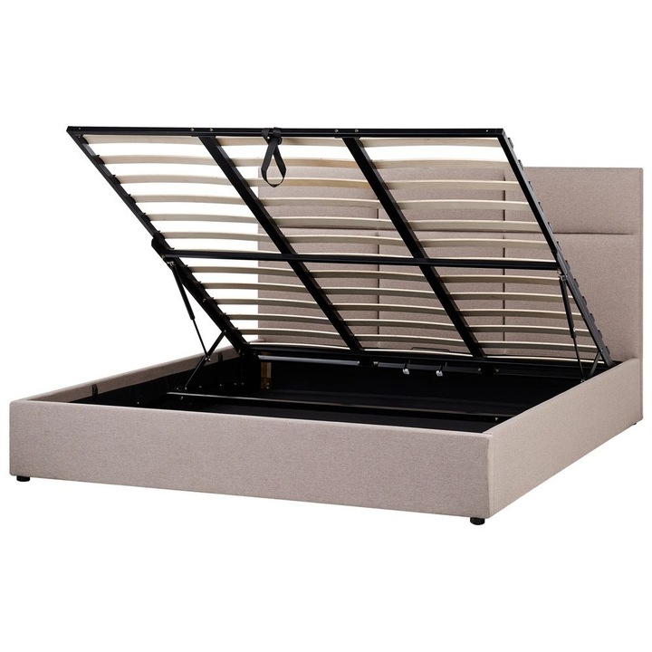 Pat otoman Lagord 180 x 200 cm Taupe