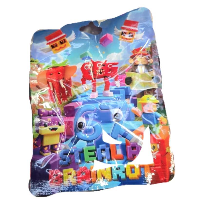 Set figurine BimBimBo brain rot seria six seven, 4-7cm, multicolor