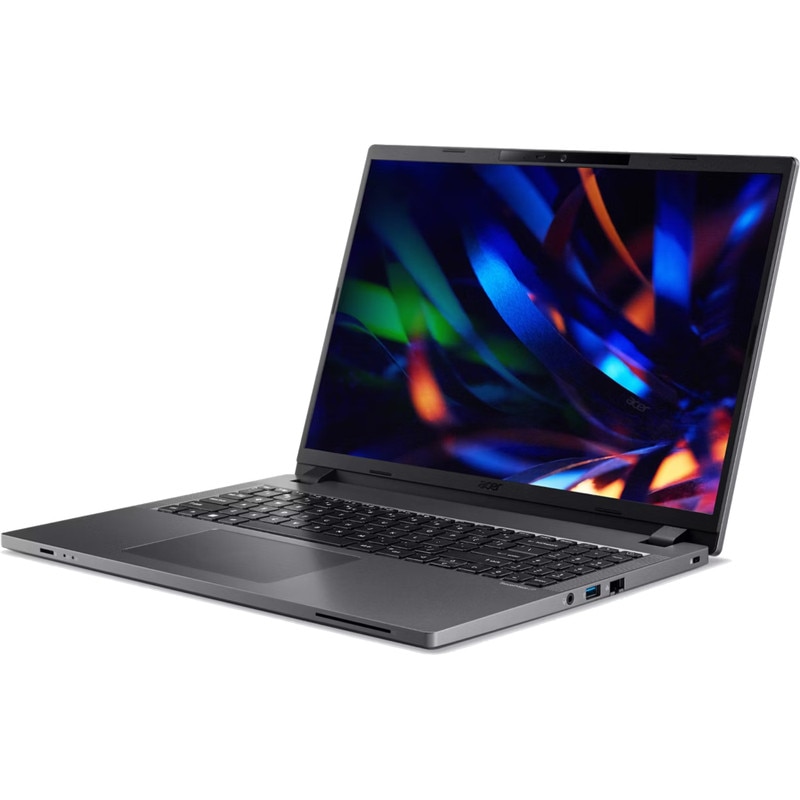 Laptop Acer TravelMate P2, 16'', 32GB RAM, 1TB SSD, gri metalic