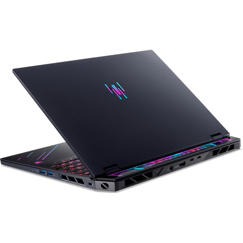 Laptop Acer Gaming 16'' Predator Helios 16 AI PH16-73, WQXGA OLED 240Hz, Intel Core Ultra 9 275HX, 32GB, 2TB SSD, GeForce RTX 5070 Ti, Negru