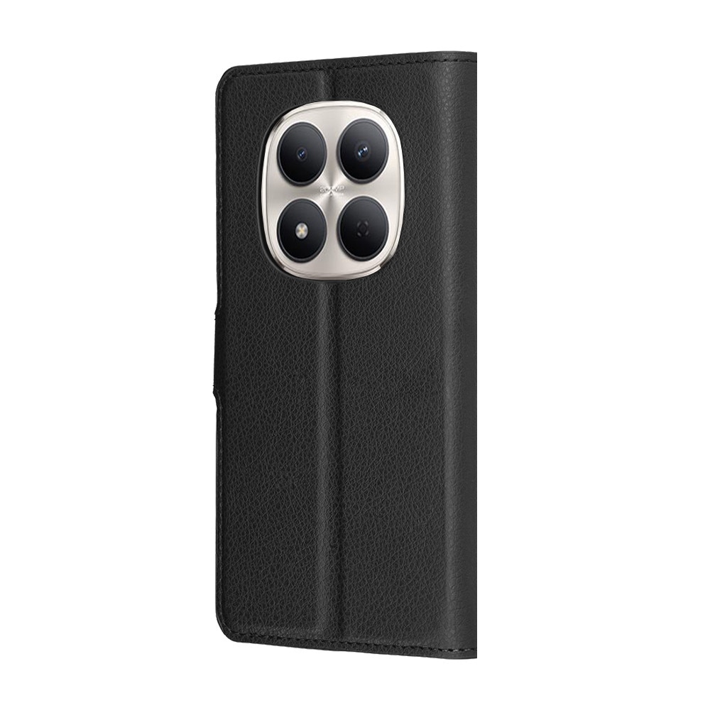 Husa pentru Xiaomi Redmi Note 15 Pro 5G Tip Carte, Leather Folio, Functie de Stand, Calitate Premium, Antisoc, Protectie Sporita, Negru