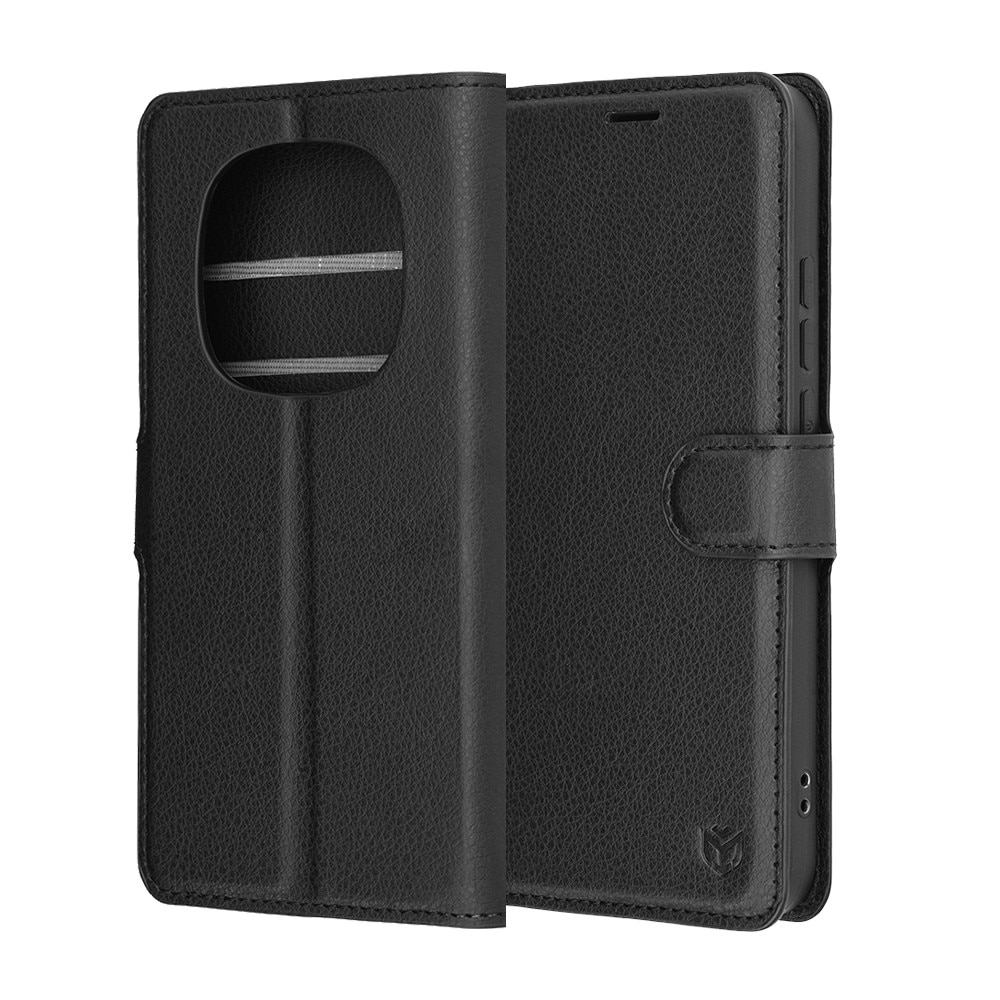 Husa pentru Xiaomi Redmi Note 15 Pro 5G Tip Carte, Leather Folio, Functie de Stand, Calitate Premium, Antisoc, Protectie Sporita, Negru