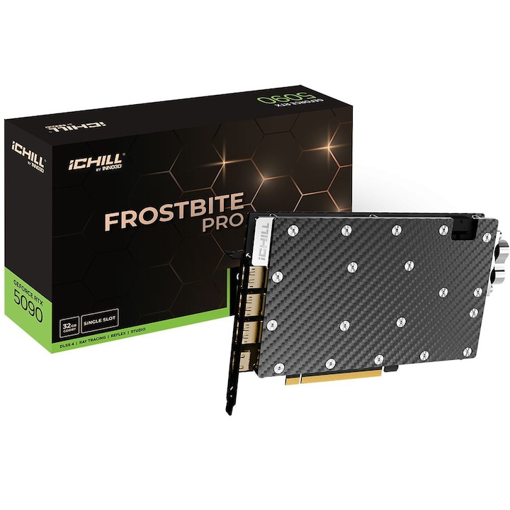 Placa video Inno3D GeForce RTX5090, 32GB, GDDR7, 512bit, RGB