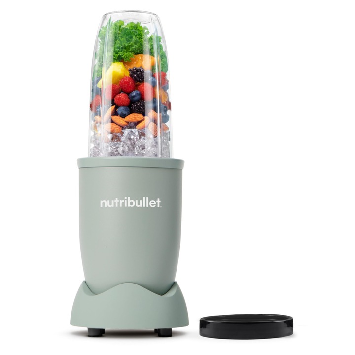 Mixer multifunctional NUTRIBULLET Pro 900, 900 W, verde, design compact