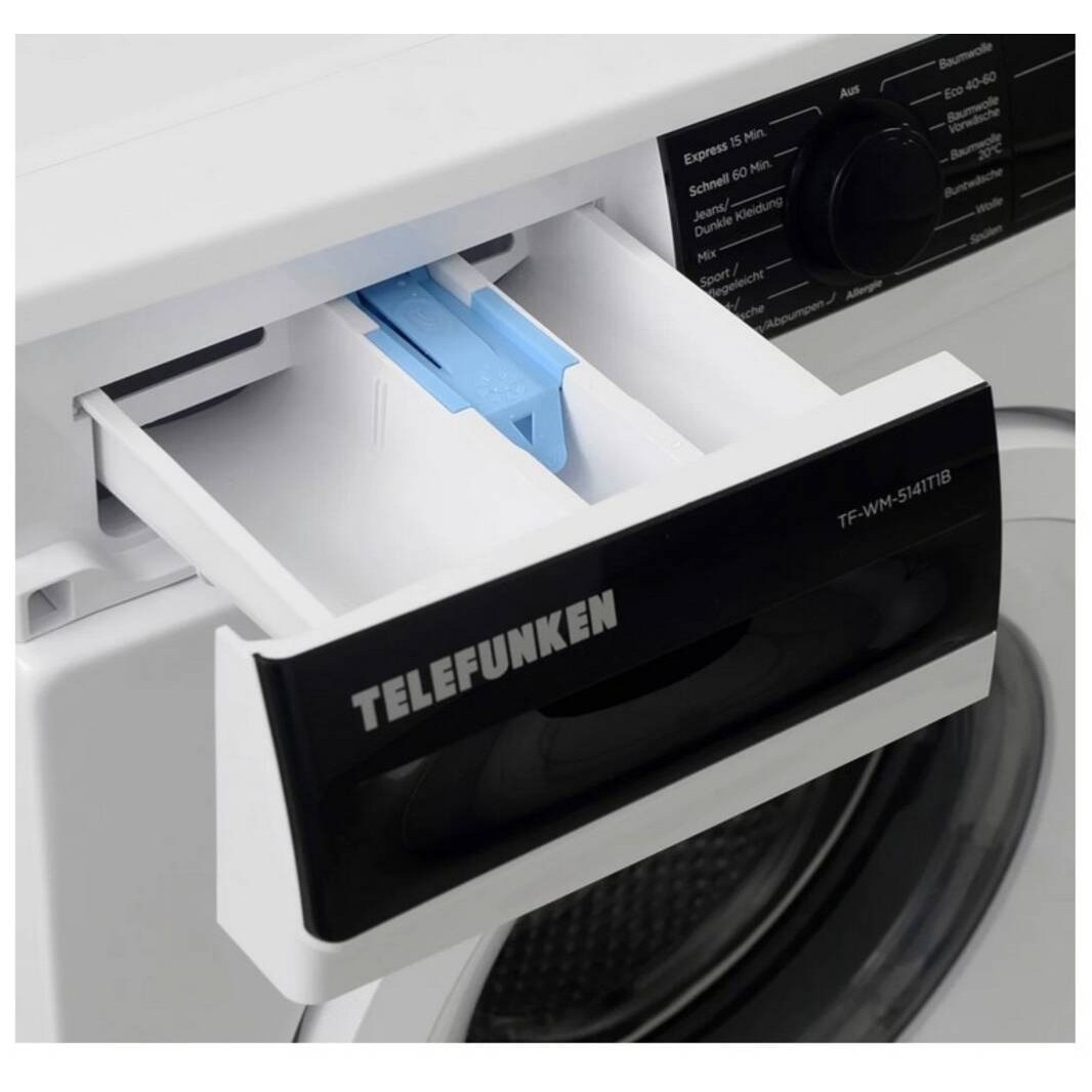 Masina de spalat rufe Telefunken TF-WM-5141T1B, 8 kg, 1400 prm