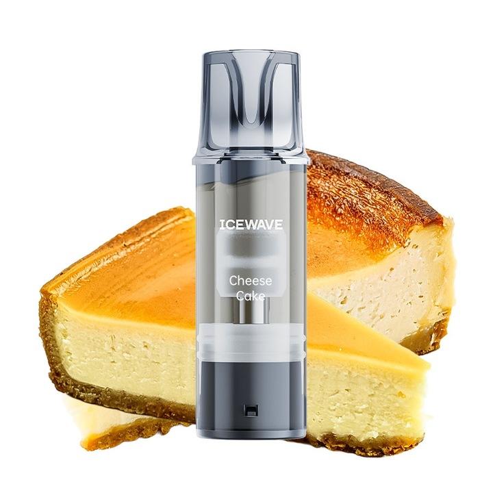 Cartus Preumplut 2%, Cheese Cake pentru Tigara Electronica ICEWAVE