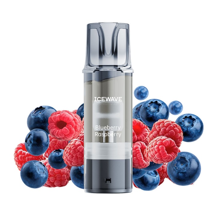 Cartus Preumplut 2%, Blueberry Raspberry pentru Tigara Electronica ICEWAVE