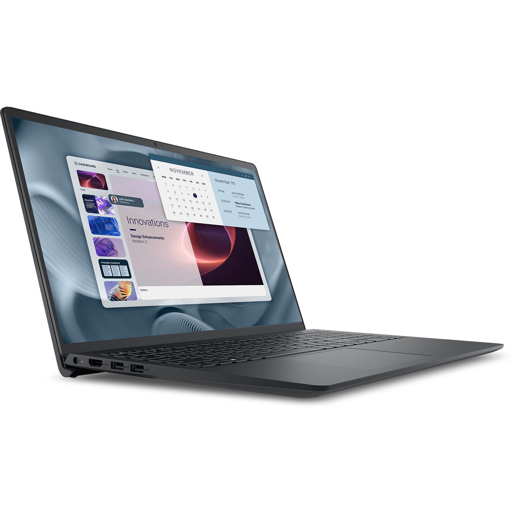 Laptop Dell Pro 15 Essential, 15.6 inch 1920 x 1080, Intel Core i7-1355U 10 C / 12 T, 3.7 GHz - 5.0 GHz, 12 MB cache, 28 W, 16 GB DDR5-SDRAM, 512 GB SSD, Intel UHD Graphics, Ubuntu