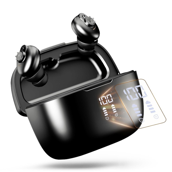 Aparat auditiv Britzgo VHP-1621 cu ANC, 20 ore autonomie, incarcator portabil