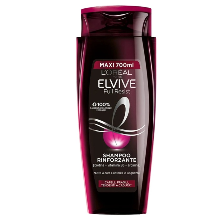 Șampon L'Oreal Paris Elvive Full Resist, fortificare păr fragil, 700 ml
