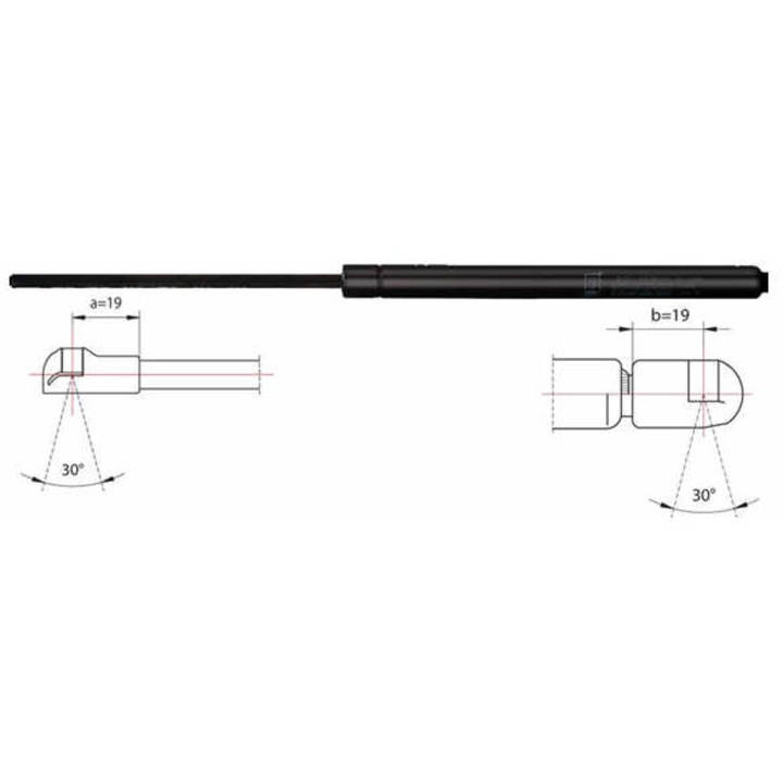 Amortizor capota METZGER 2110317