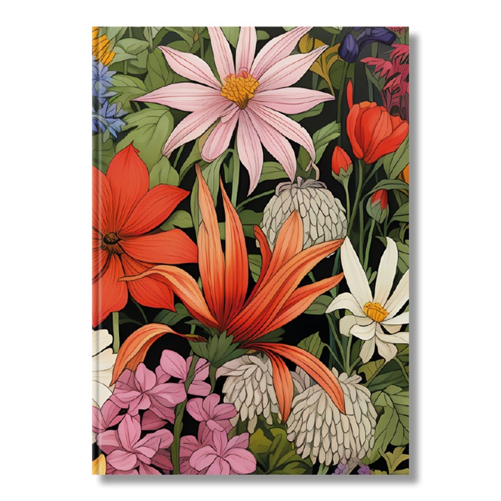 Caiet matematică, Karton PP, A4, 96 file, copertă cartonată