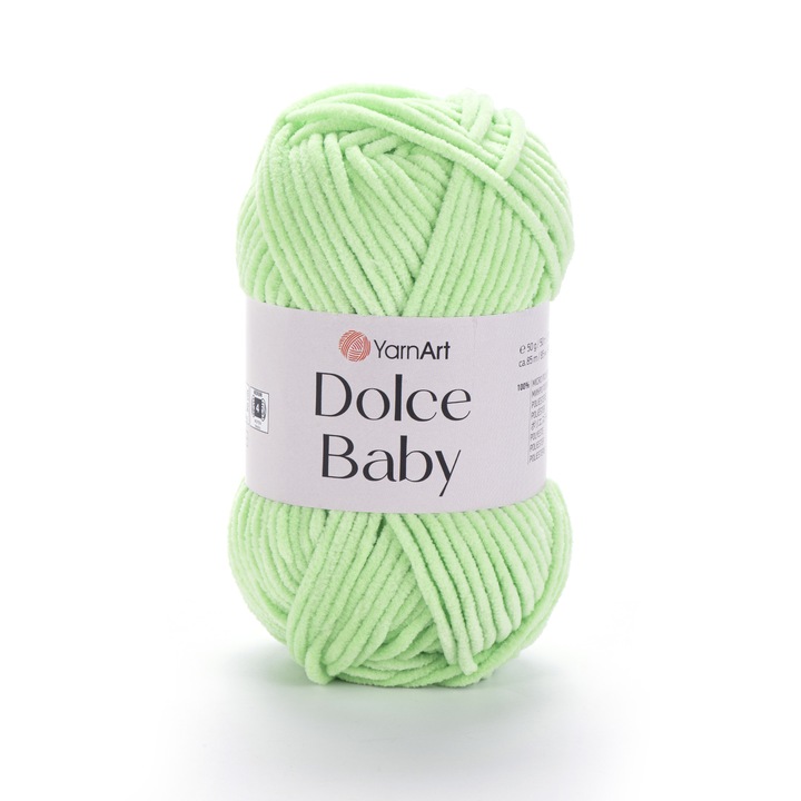 Fir tricotat Yarn Art Dolce Baby 850, verde, 85m, 50gr