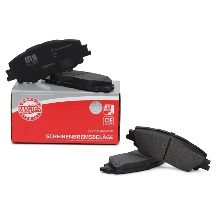 Master-Sport első fékbetétek, Toyota Prius PHV (_W52_), Yaris Cross (MXP_), 2016-2022, 1.8 Plug-in Hybrid, 1.5 Hybrid