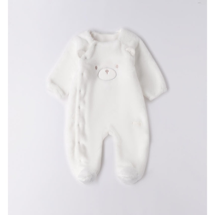 Unisex Bébi Rugdalózó Minibanda Puha Anyagból, Dekoratív Fülekkel