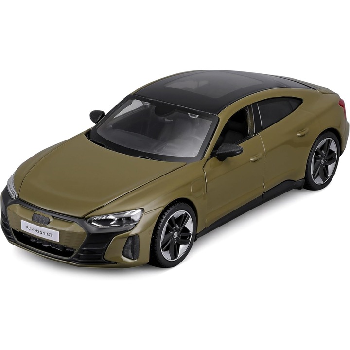 Macheta Maisto Audi e-Tron GT 2022 1:24 verde replica metal die-cast
