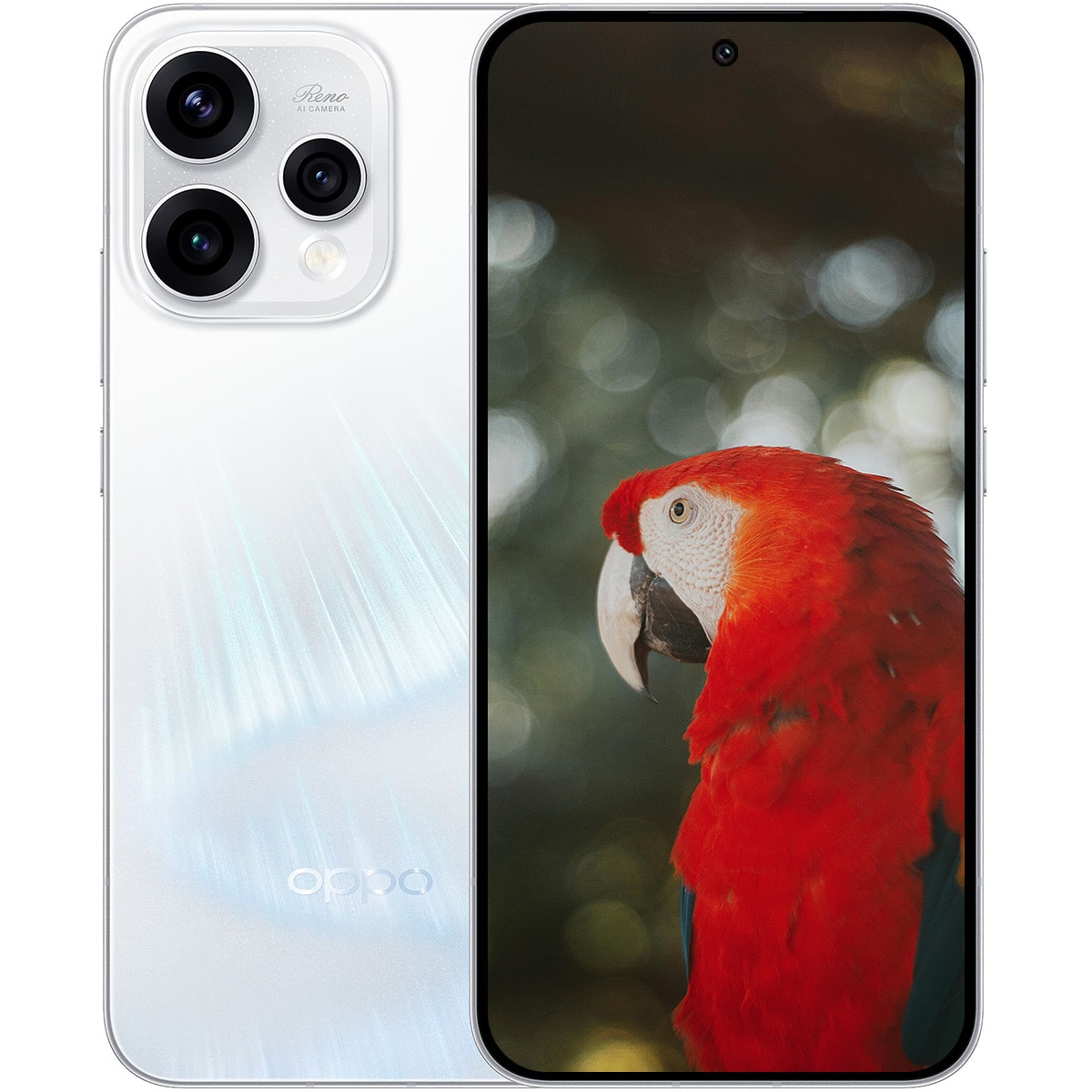 Telefon mobil Oppo Reno15, 8GB RAM, 512GB, 5G, alb aurora