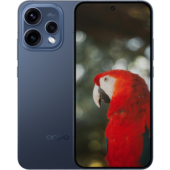 Telefon mobil Oppo Reno15, 8GB RAM, 512GB, 5G, Twilight Blue