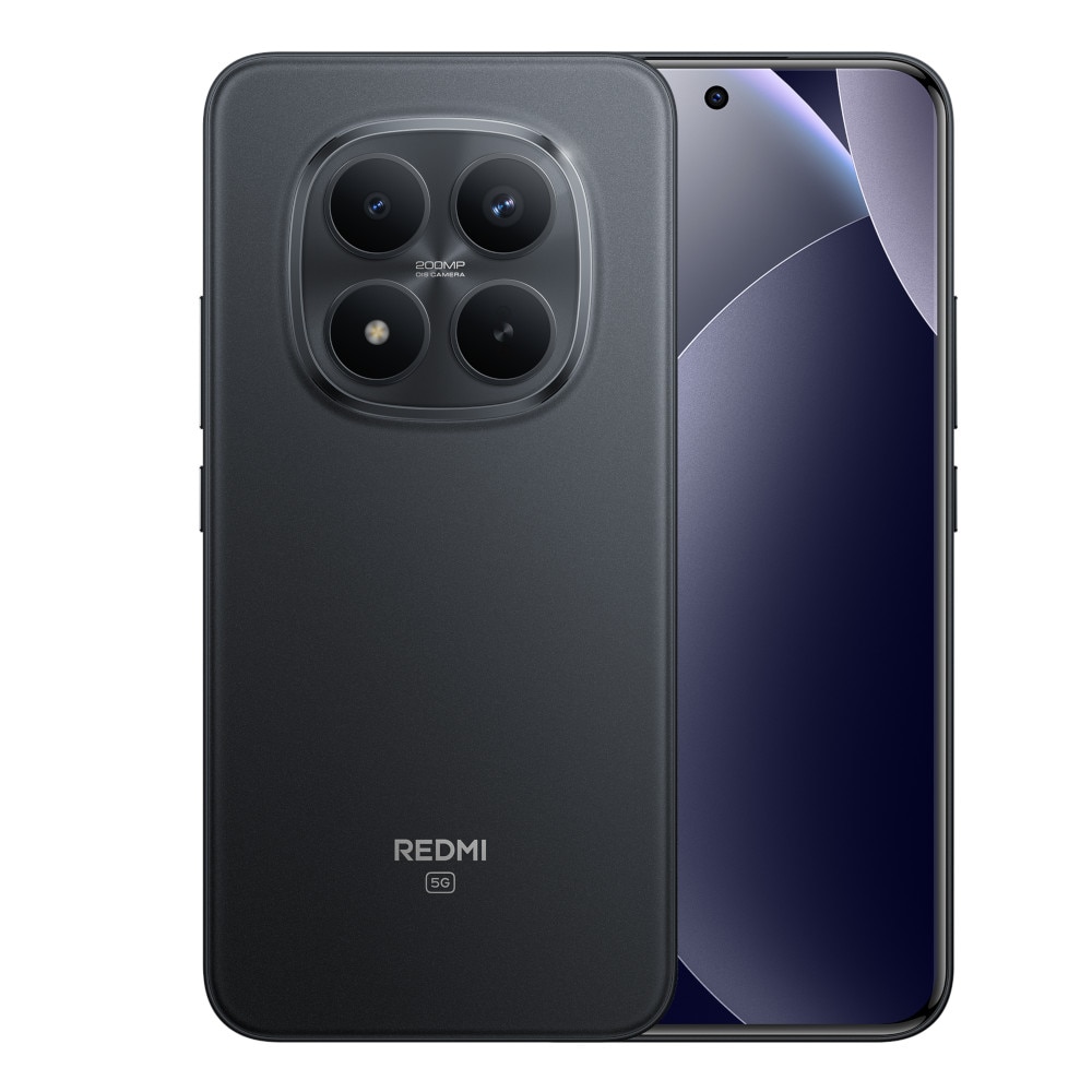 Telefon mobil Xiaomi Redmi Note 15 Pro+, 256GB, 8GB RAM, Dual SIM, negru, set cu suport