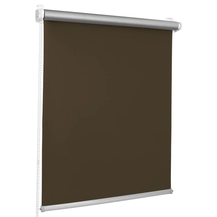 Roleta opaca termoizolanta, 42.4 x 150 cm, maro