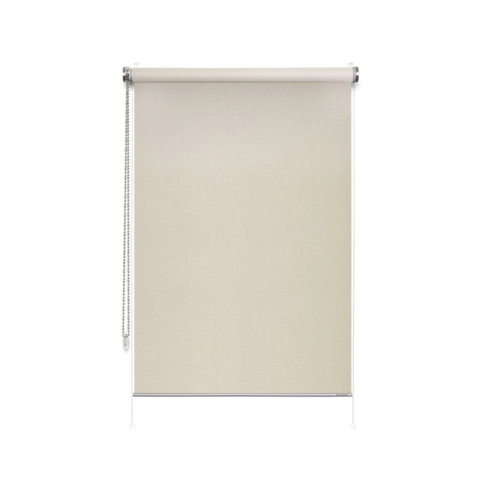 Roleta textila translucida, Inspire Apollo, 41 x 160 cm, bej