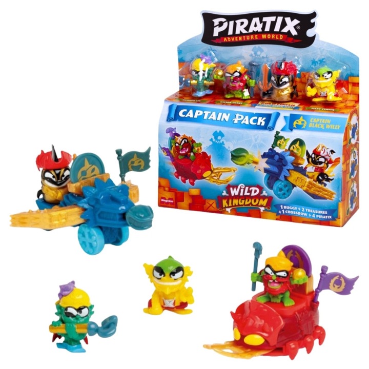 Figurakészlet Magic Box, Többszínű, 10x10x10cm