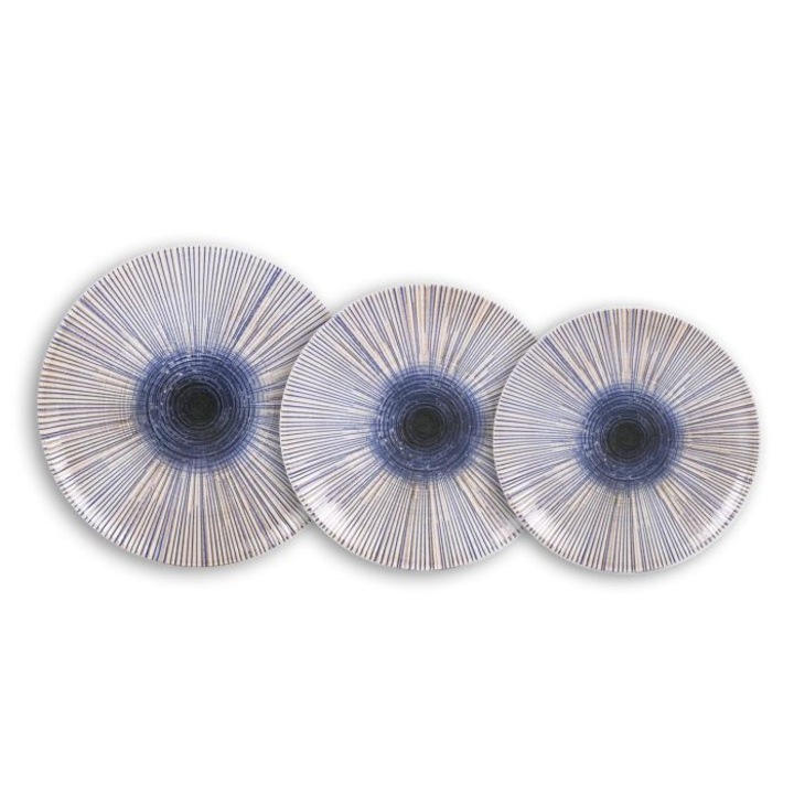 Irys 12 db-os mediterrán étkészlet