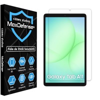 Folie Sticla CASEY STUDIOS™ compatibila cu Samsung Galaxy Tab A11, Full Cover 3D, Full Glue, Sticla Securizata, Duritate Militara, Ultra HD, Protectie Profesionala Ecran 3D, Anti Zgarieturi, Anti Socuri, Transparenta