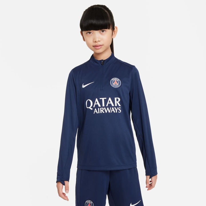 Bluza pentru copii Nike PSG Y Nk Df Academy PR Drill Topkesn, Bleumarin, 137-147 CM