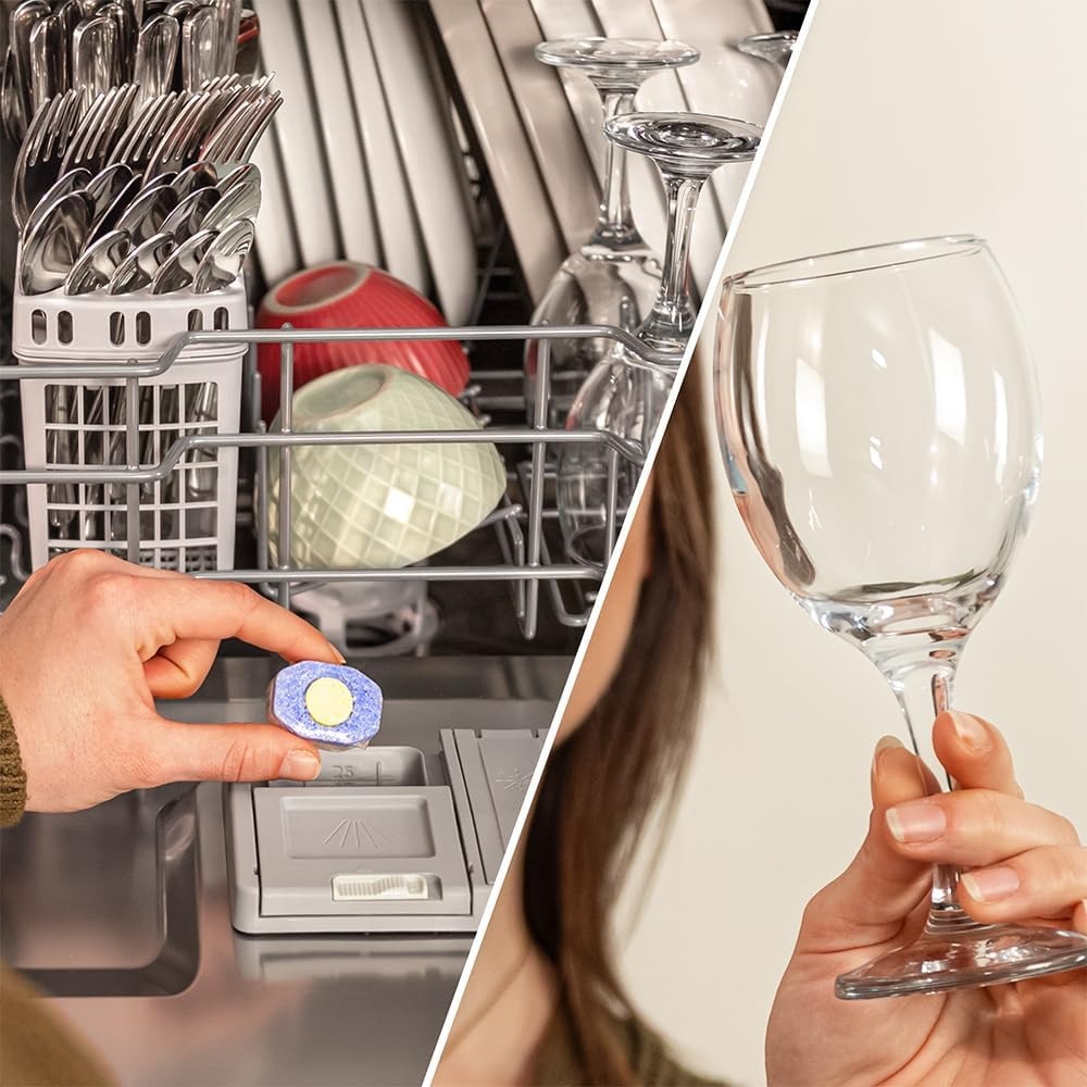 Mini masina de spalat vase incorporabila Cecotec, Bolero Aguazero Dark Mini, capacitate 6 seturi, 8 programe prestabilite, functie Dry+, temperatura max 70°C, functie antibacteriana Germ Shield, autocuratare, negru