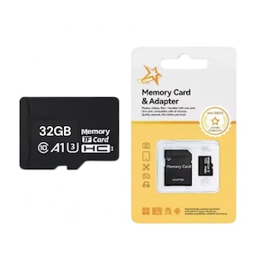 Card memorie LEDASSE microSD 32GB cu adaptor SD, viteza mare transfer, rezistent la apa, 10x15mm