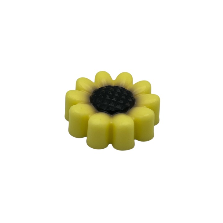 Sapun handmade in cutie cadou Martisor, 1 Martie, 8 Martie cu glicerina, parfum magnolie, format calatorie, model floarea soarelui, 30 g