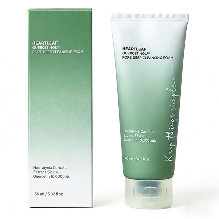 Дълбоко почистващ сапун за пори, KENSUI, 150мл, пяна, смесен тип кожа