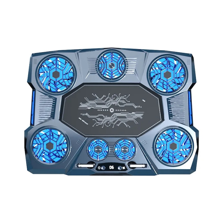 Cooler Gaming Laptop LC2 7 Ventilatoare + Chip racire