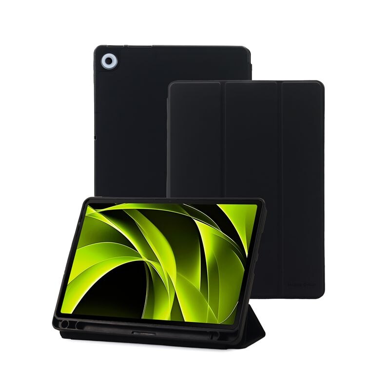 Husa Mobile Origin Easy Tablet Full Case compatibila cu Lenovo Tab 10.1 inch, Negru