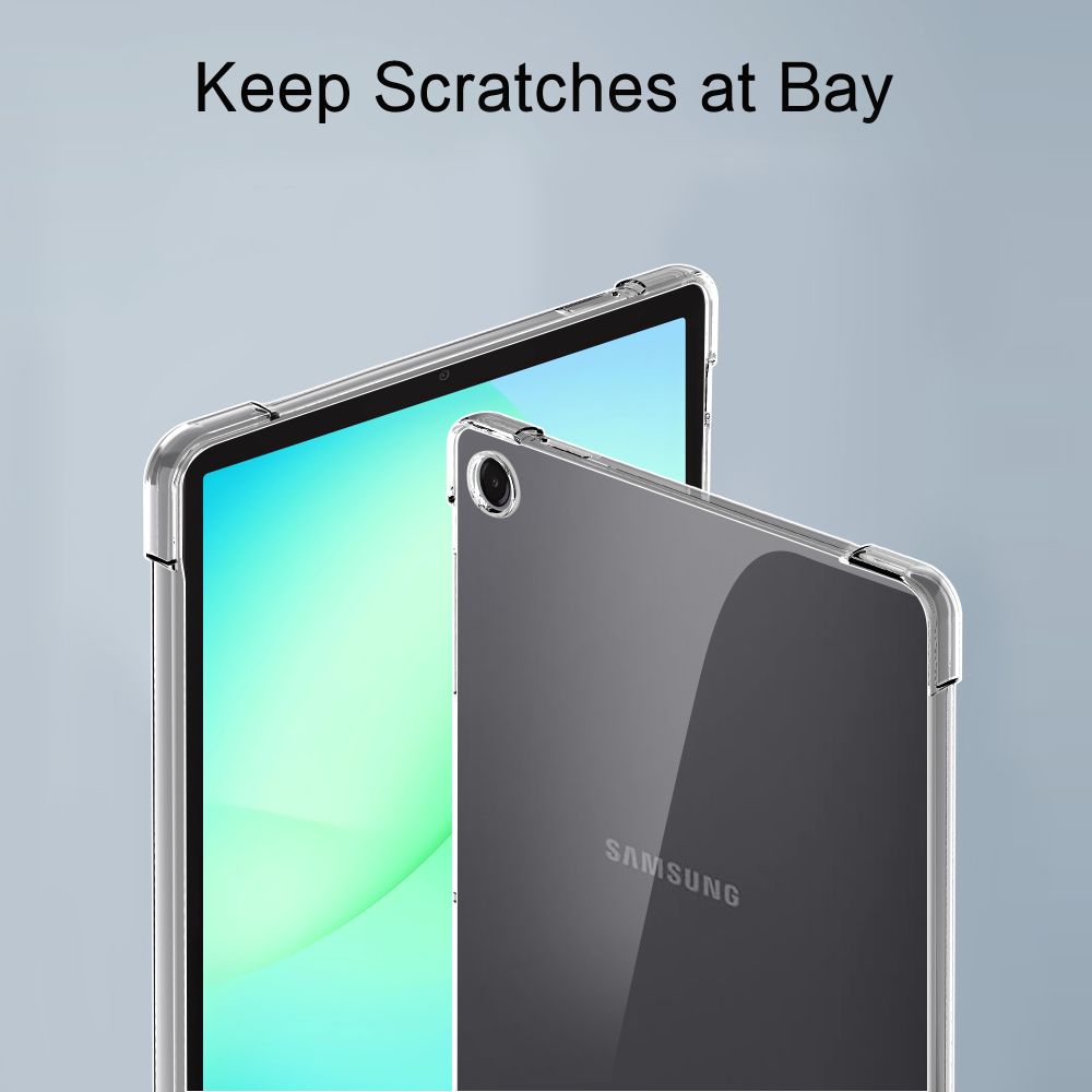 Carcasa Tech-Protect FlexAir compatibila cu Samsung Galaxy Tab A9 / A11, 8.7 inch, Transparent