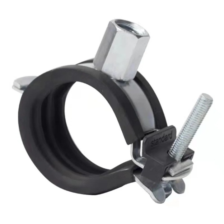 Brida fixare rapida, cu diblu, otel zincat, Ø 20 - 25 mm