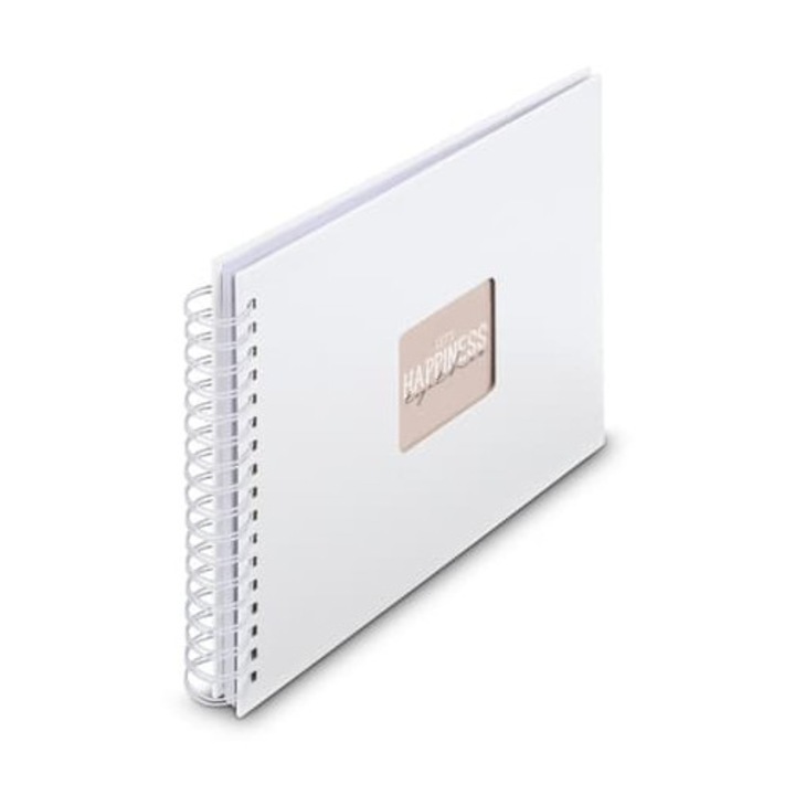 Album foto HAMA Fine Art Spiral 28x24cm, 50 pagini, alb