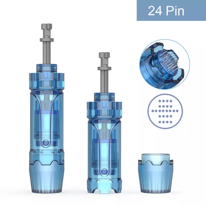 Картридж за микронидлинг с 24 пина Dr. Pen, за лице, средна плътност, M8S / A8S / A9 / A11