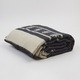 Pled Cozy Blankets 100% lana merinos, gros, calduros, albastru, 190x205cm